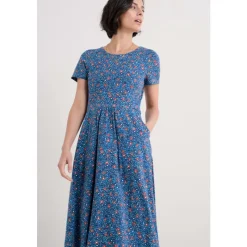 April Short Sleeve Dress-Seasalt Cornwall Outlet