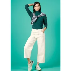 Barnes Wide Leg Crop Jeans-Seasalt Cornwall Discount