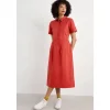 Birch Glade Organic Cotton Midi Shirt Dress-Seasalt Cornwall Hot