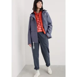 Blue Depth Waterproof Jacket-Seasalt Cornwall Fashion
