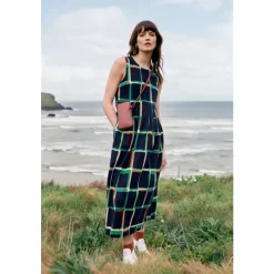 Brouse Sleeveless Dress in GOTS-Certified Organic Cotton-Seasalt Cornwall Discount