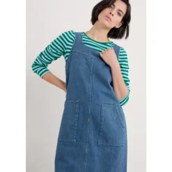 Calican Pinafore Dress-Seasalt Cornwall Fashion