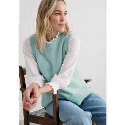 Coupling Knitted Vest-Seasalt Cornwall New