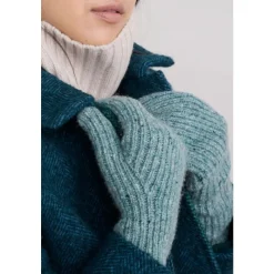 Driftmaker Wool Blend Knitted Mittens-Seasalt Cornwall Hot