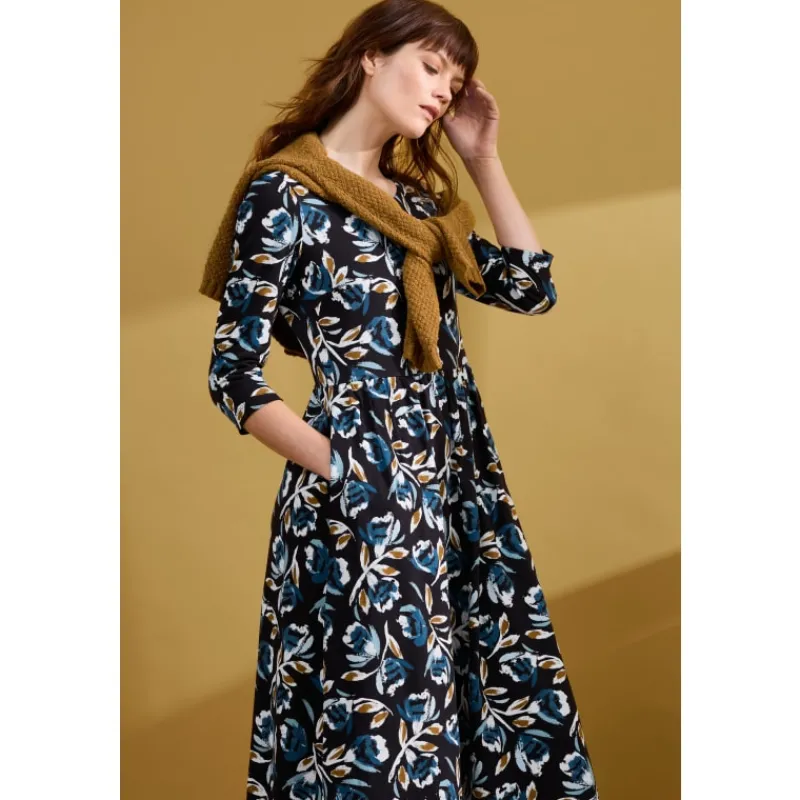 Emily Waisted Dress-Seasalt Cornwall New