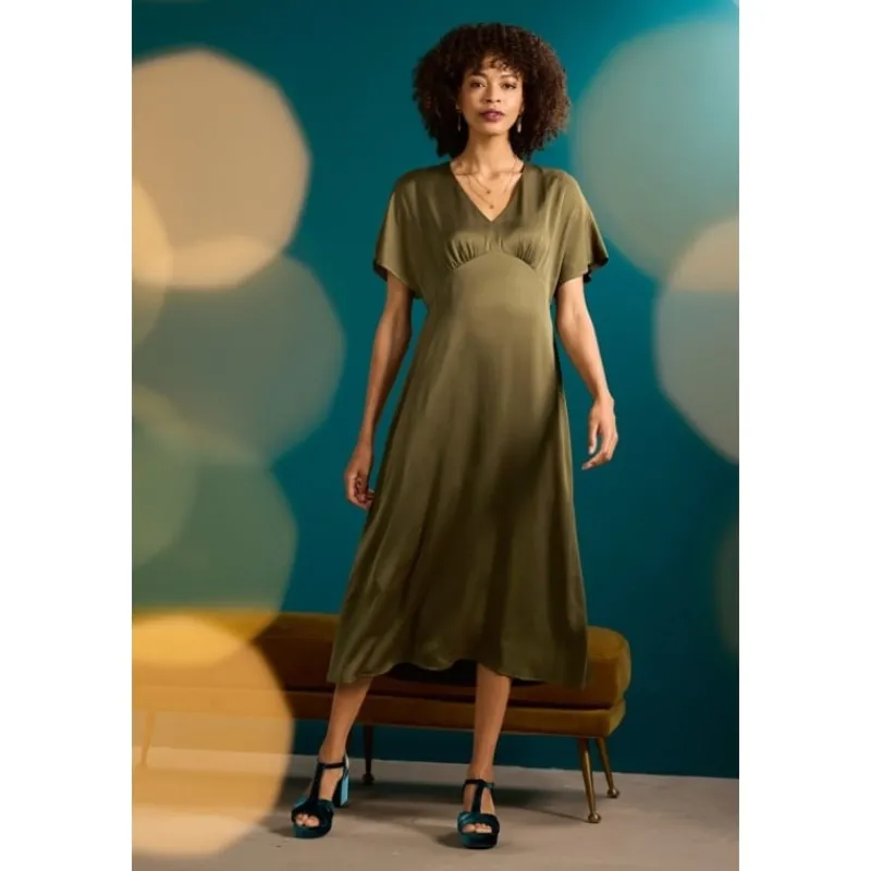 Evenglow Satin Dress-Seasalt Cornwall Discount