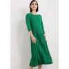 Folk Song Knitted Midi Dress-Seasalt Cornwall New