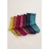 Gift Box of 7 Women's Lightweight Sailor Socks-Seasalt Cornwall Outlet