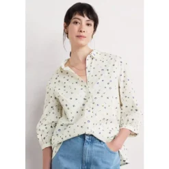 Hope Cottage Organic Cotton Blouse-Seasalt Cornwall New