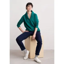 Knot Berry Shawl Neck Sweatshirt-Seasalt Cornwall Hot