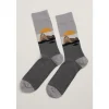 Men's Arty Organic Cotton Socks-Seasalt Cornwall New