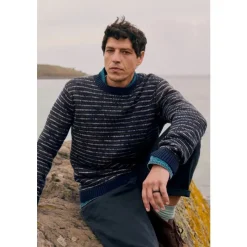 Men's Fellwalker Organic Cotton Knitted Jumper-Seasalt Cornwall Discount