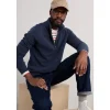 Men's Reefpoint Half Zip Jumper-Seasalt Cornwall Discount