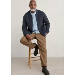 Men's Thresher Knitted Cardigan-Seasalt Cornwall Hot