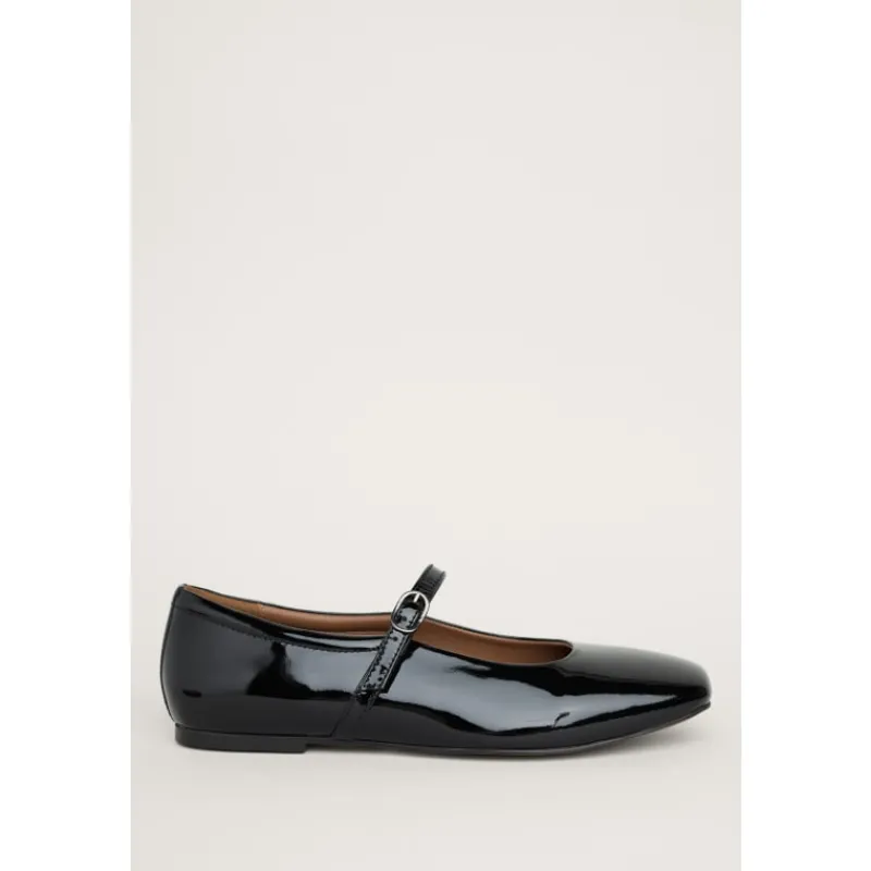 On The Wing Patent Leather Ballet Shoes-Seasalt Cornwall Outlet