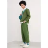 Painted Forms Organic Cotton Barrel Leg Trousers-Seasalt Cornwall Clearance