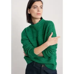 Penkestle Knitted Jumper Contains Recycled Cotton-Seasalt Cornwall Fashion