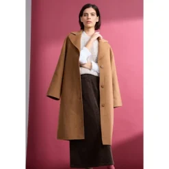 Pensilva Wool Blend Coat-Seasalt Cornwall Outlet