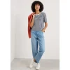 Penwith Organic Cotton Straight Leg Jeans With Stretch-Seasalt Cornwall Hot