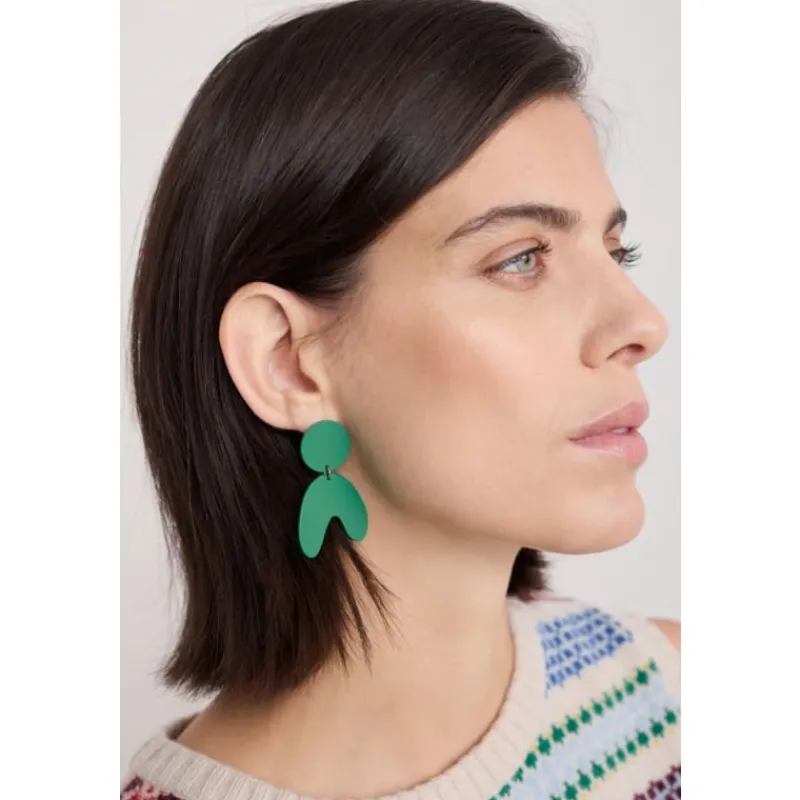 Porhan Large Abstract Drop Earrings-Seasalt Cornwall Discount
