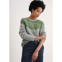 Port Kinnis Fair Isle Jumper With Merino-Seasalt Cornwall Sale