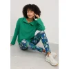 Sea Dance GOTS-Certified Organic Cotton Leggings-Seasalt Cornwall Fashion