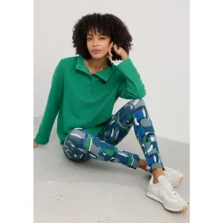 Sea Dance GOTS-Certified Organic Cotton Leggings-Seasalt Cornwall Fashion