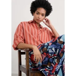 Sea Path Organic Cotton Shirt-Seasalt Cornwall Online