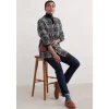 Shallow Sun Checked Longline Shirt-Seasalt Cornwall Sale