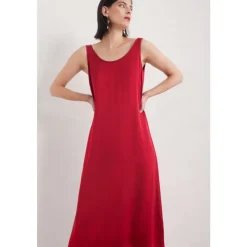 Starling Flight Satin Shift Dress-Seasalt Cornwall Hot