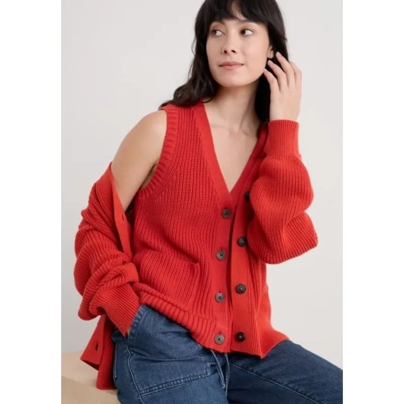 Swanpool Ribbed Knitted Vest-Seasalt Cornwall Sale
