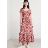 Tor View Short Sleeve Tiered Jersey Dress-Seasalt Cornwall Outlet