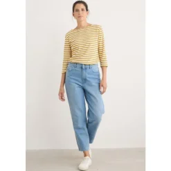 Towan Barrel Leg Jeans-Seasalt Cornwall Fashion