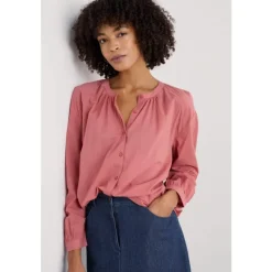 Weaving Sea Shirt in GOTS-Certified Organic Cotton-Seasalt Cornwall Fashion