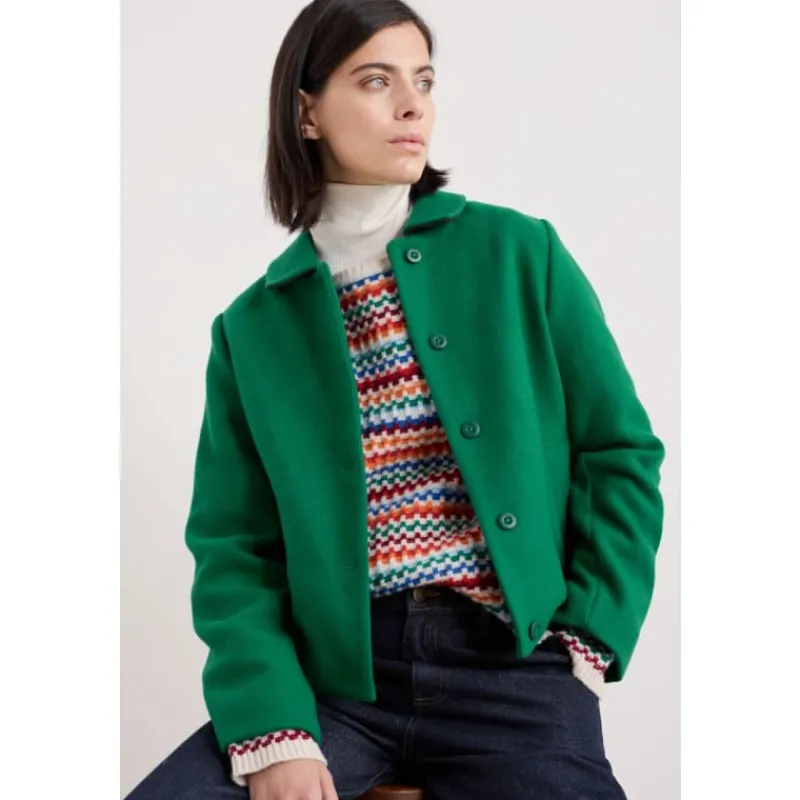 West Moor Wool-Blend Worker Jacket-Seasalt Cornwall Online