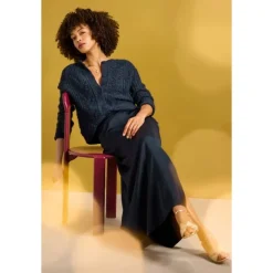 Wild Pansy Satin Skirt-Seasalt Cornwall Outlet